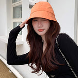 Promotional Summer Sunshade Hat Wide Brim Sun Hat Drawstring Adjustable Foldable Women Men Cap Quick-drying Hats Visors Fisherman Caps