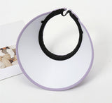 Sidiou Group Summer Fashionable Adjustable Sun Hat Women Wide Brim UV Protection Caps Casual Travel Beach Empty Top Hat