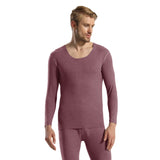 Sidiou Group Winter Basic Bottoming Shirt Seamless Long Johns For Women Men Breathable Slim Elasticity Thermal Underwear Set