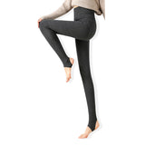 Sidiou Group Winter Warm Pants For Women High Waist Tummy Control Hip Lift Casual Pantyhose Fleece Lined Thickened Slim Leggings Thermal Tights