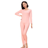 Sidiou Group Winter Basic Bottoming Shirt Seamless Long Johns For Women Men Breathable Slim Elasticity Thermal Underwear Set