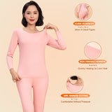 Sidiou Group Winter Basic Bottoming Shirt Seamless Long Johns For Women Men Breathable Slim Elasticity Thermal Underwear Set