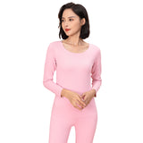 Sidiou Group Winter Basic Bottoming Shirt Seamless Long Johns For Women Men Breathable Slim Elasticity Thermal Underwear Set