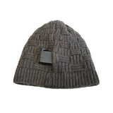 Sidiou Group Winter Outdoor Carbon Fiber Heated Knitted Hat 3.7V 3400mAh Rechargeable Heat Caps For Women Washable Warm Electric Heating Beanie Cap