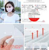 Sidiou Group Anniou Custom Women Ice Silk UPF50+ Anti UV Mouth Cover Breathable Ear-mounted Neck Gaiters Outdoor Dustproof Face Cover