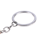 Sidiou Group Donut Cartoon Keychain For Car PVC Key Pendant Creative Small Bread Food Keyring Ornaments Accessories Trinket Gift