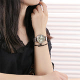 Sidiou Group Wholesale Watches Woman Hollow Musical Note Dial Ladies Quartz Wristwatches Retro Fashion Clock For Girl Gifts Wrist Watch