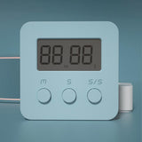 Sidiou Group 1 PCS LCD Digital Timer Reminder Countdown Stopwatch Alarm Clock Kitchen Learning Time Manager Cooking Mini Cute Electronic Timer