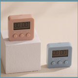 Sidiou Group 1 PCS LCD Digital Timer Reminder Countdown Stopwatch Alarm Clock Kitchen Learning Time Manager Cooking Mini Cute Electronic Timer