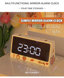 New Cute Kawaii Digital Wake Up Clocks Sleep Trainer Clock Child At Sunrise Electronics Mini clock Watch Desk Desktop Table Alarm Clock