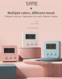 Sidiou Group 1 PCS LCD Digital Timer Reminder Countdown Stopwatch Alarm Clock Kitchen Learning Time Manager Cooking Mini Cute Electronic Timer