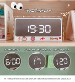 New Cute Kawaii Digital Wake Up Clocks Sleep Trainer Clock Child At Sunrise Electronics Mini clock Watch Desk Desktop Table Alarm Clock