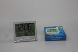 Dropshipping Creative Travel Digital Fold Desktop Perpetual Calendar Electronic Clock Ultra Thin With Date Temperature Alarm Clock