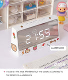 New Cute Kawaii Digital Wake Up Clocks Sleep Trainer Clock Child At Sunrise Electronics Mini clock Watch Desk Desktop Table Alarm Clock