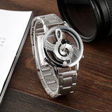 Sidiou Group Wholesale Watches Woman Hollow Musical Note Dial Ladies Quartz Wristwatches Retro Fashion Clock For Girl Gifts Wrist Watch