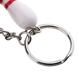 Sidiou Group Simulation Mini Bowling Ball Keychain Small Pendant Accessories Fashion Key Ring 3D Sports Souvenirs Jewelry