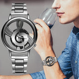 Sidiou Group Wholesale Watches Woman Hollow Musical Note Dial Ladies Quartz Wristwatches Retro Fashion Clock For Girl Gifts Wrist Watch