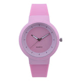 Sidiou Group China Factory Dropshipping Simple White Watches For  Gift Women Fashion Jelly Silicone Band Round Dial Analog Quartz Wrist Watch
