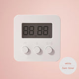 Sidiou Group 1 PCS LCD Digital Timer Reminder Countdown Stopwatch Alarm Clock Kitchen Learning Time Manager Cooking Mini Cute Electronic Timer