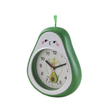 Sidiou Group Creative Fruit Cute Digital Clocks Bed Room Living Room Office Desk Mute Movement Wake Up Clock For Student Time Alarm Clock