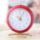 Sidiou Group Digital Alarm Clock Luxury Metal Creative Electronic Night Light Desktop Home Decor For Kids Luminous Table Wake Up Clocks