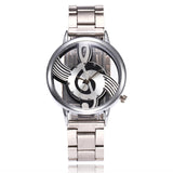 Sidiou Group Wholesale Watches Woman Hollow Musical Note Dial Ladies Quartz Wristwatches Retro Fashion Clock For Girl Gifts Wrist Watch