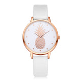 Sidiou Group New Fashion Women Watches Pineapple Pattern For Girl Student Wrist Watch Fashion PU Leather Analog Quartz Lady Watch