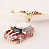 Sidiou Group Wholesale High Quality Fashion Metal Car Keychain Keyring Pendant Car Model Key Chain Ring Holder For Mini Accessories