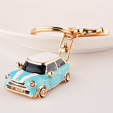 Sidiou Group Wholesale High Quality Fashion Metal Car Keychain Keyring Pendant Car Model Key Chain Ring Holder For Mini Accessories