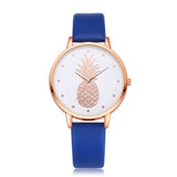Sidiou Group New Fashion Women Watches Pineapple Pattern For Girl Student Wrist Watch Fashion PU Leather Analog Quartz Lady Watch