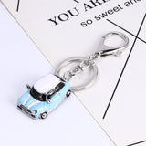 Sidiou Group Wholesale High Quality Fashion Metal Car Keychain Keyring Pendant Car Model Key Chain Ring Holder For Mini Accessories