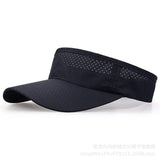 Bulk Breathable Air Sun Hats Men Women Adjustable Visor UV Protection Top Empty Sports Tennis Golf Running Sunscreen Cap