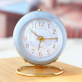 Sidiou Group Digital Alarm Clock Luxury Metal Creative Electronic Night Light Desktop Home Decor For Kids Luminous Table Wake Up Clocks