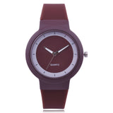 Sidiou Group China Factory Dropshipping Simple White Watches For  Gift Women Fashion Jelly Silicone Band Round Dial Analog Quartz Wrist Watch