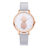 Sidiou Group New Fashion Women Watches Pineapple Pattern For Girl Student Wrist Watch Fashion PU Leather Analog Quartz Lady Watch