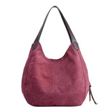 Sidiou Group Vintage Women Canvas Shoulder Bag  Ladies Casual Handbag Totes Sling Shoulder Bag