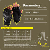 Sidiou Group Outdoor Sports Half Finger Gloves Safety Wear-resistant Hard Knuckle Military Tactical Glove For Training Camping Hiking