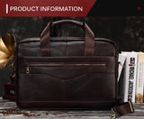 Sidiou Group Genuine Leather handbag bag Men Travel for Laptop Briefcase Crossbody Hand Sling Bag