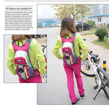 Sidiou Group Waterproof Bike Bags Water Bottle Waist Rucksacks Travel Bicycle Bag Backpackck