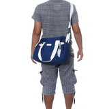 Sidiou Group Men Messenger Bags Canvas Bag Briefcase Vintage Men Travel Bag Shoulder Bag