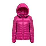 Sidiou Group Woman Hooded Ultra Light Down Jackets