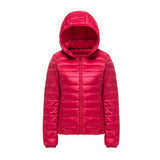 Sidiou Group Woman Hooded Ultra Light Down Jackets