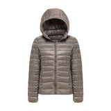 Sidiou Group Woman Hooded Ultra Light Down Jackets