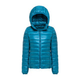 Sidiou Group Woman Hooded Ultra Light Down Jackets