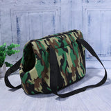 Sidiou Group Portable Pet Carrier Dog Backpack Outdoor Camo Print Slings Pet Bag Travel Carrier Bag