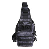 Sidiou Group Men Single Shoulder Messenger Bag Waterproof Military Knapsack Crossbody Sling Bags