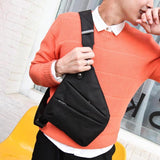 Sidiou Group Anti-Theft Men Messenger Bag Multifunctional Crossbody Bag Retro Bags Shoulder Bags
