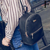 Sidiou Group Pu Leather Backpacks Girls Female Weave Shoulder Bag New Travel Small Women Backpack cute kids Bowknot Backpack