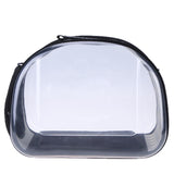 Sidiou Group Foldable Pet Bag Pet Transparent Outdoor Travel Shoulder Bag  Breathable Dog Kennel Bag