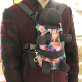 Sidiou Group Front Chest Backpack Pet Carrier Dog Five Holes Backpack Dog Outdoor Tote Bag